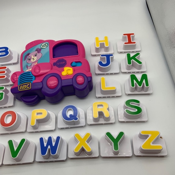 Leap Frog School Bus Fridge Phonics Talking Learning Toy & Letters - Picture 4 of 11